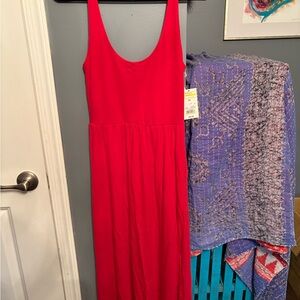 a new day Red Sleeveless Dress